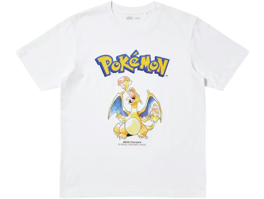 Uniqlo x Pokémon Kids UT Graphic 482756 T-shirt White