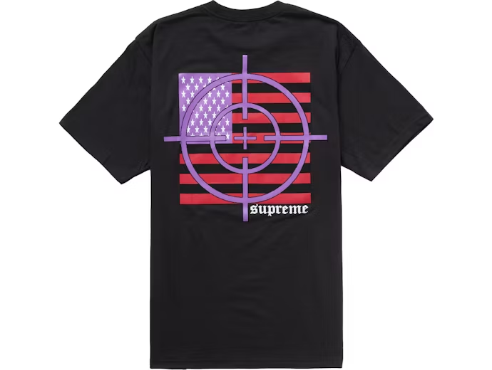 Supreme Target Tee Black