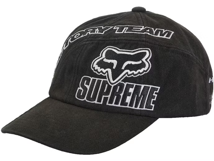 Supreme Fox Racing 6-Panel (FW25) Black