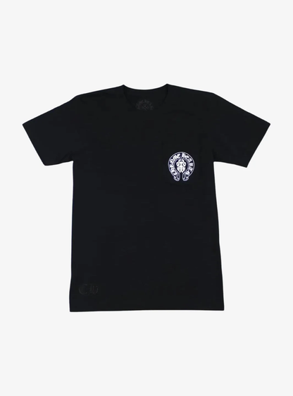 Chrome Hearts American Flag Dagger T-shirt Black Vintage