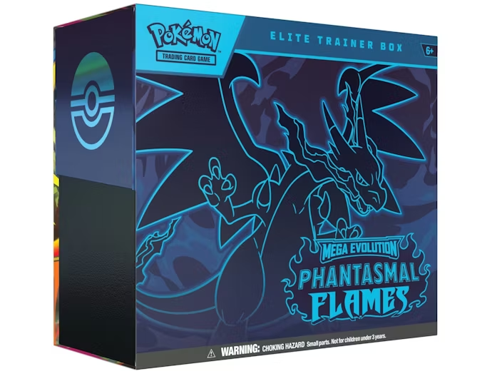 Pokémon TCG Mega Evolution Phantasmal Flames Elite Trainer Box 🇬🇧