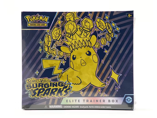 Pokémon TCG Scarlet & Violet Surging Sparks Elite Trainer Box 🇬🇧