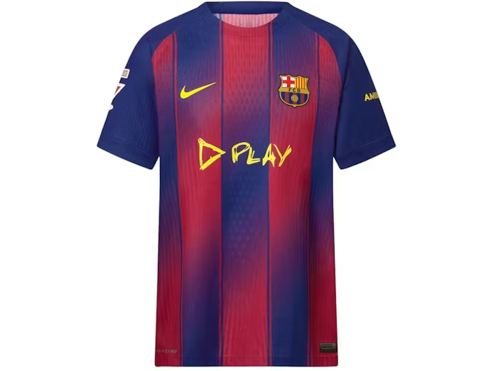 FC Barcelona x Edsheeren Limited Edition 2025/26 Jersey (Numbered) Blue/Garnet
