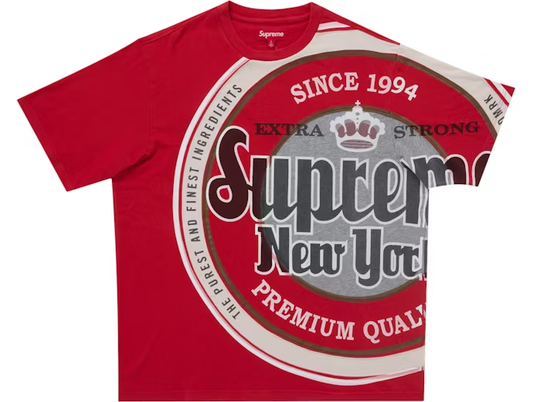 Supreme Lager S/S Top Red