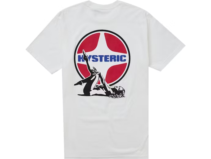 Supreme Hysteric Glamour Pin Up Tee White
