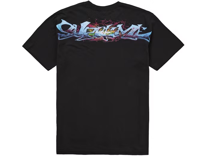 Supreme Tag Tee Black