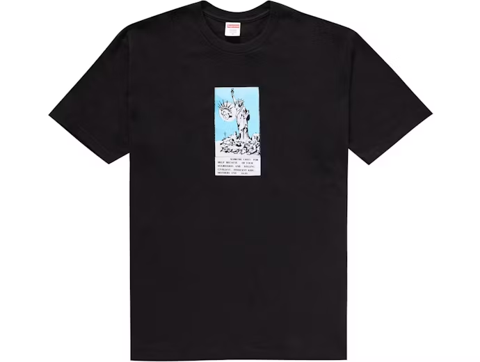 Supreme Liberty Tee Black