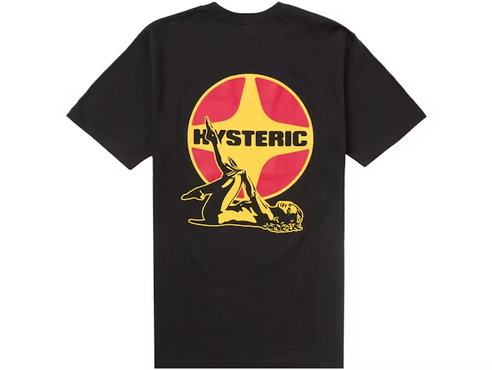 Supreme Hysteric Glamour Pin Up Tee Black