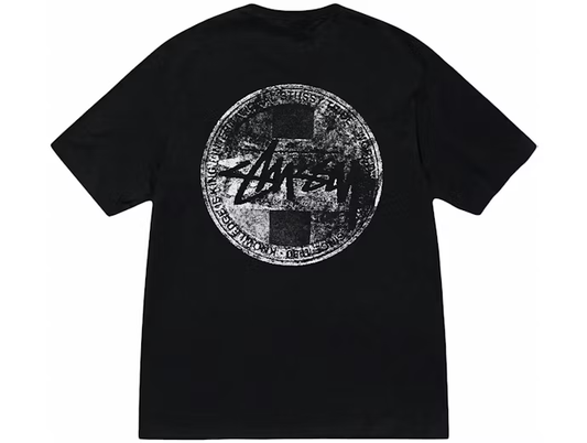 Stussy Dot Stamp Tee Black