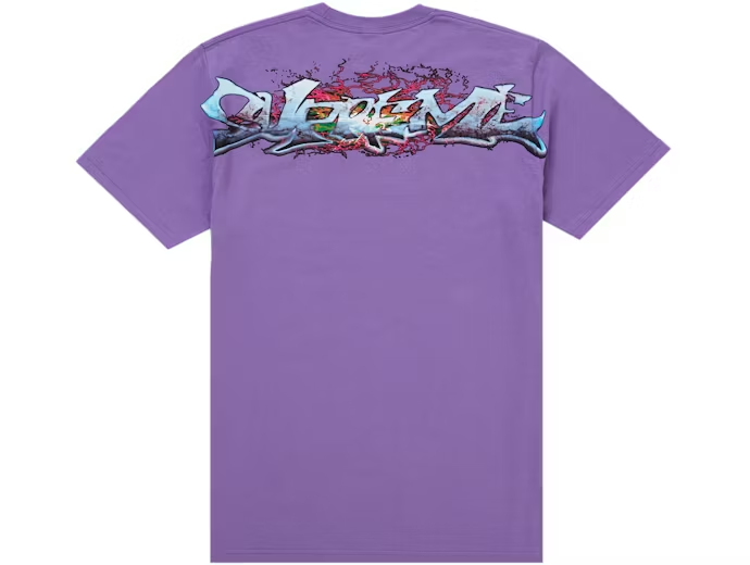 Supreme Tag Tee Purple