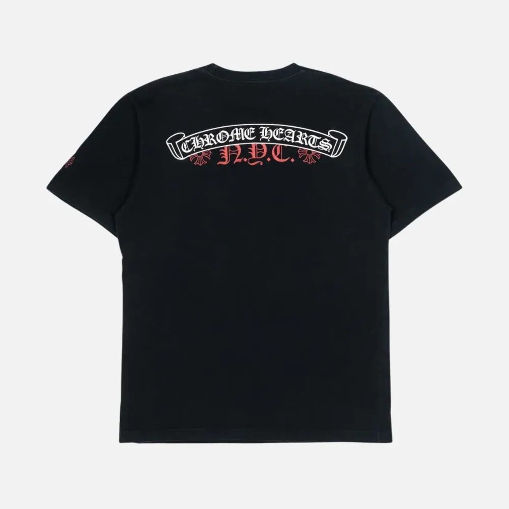 Chrome Hearts NYC Exclusive T-shirt Black/Red Vintage