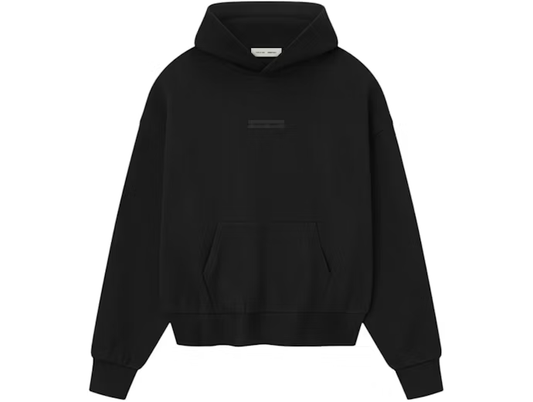 Fear of God Essentials Classic Fleece Hoodie Jet Black