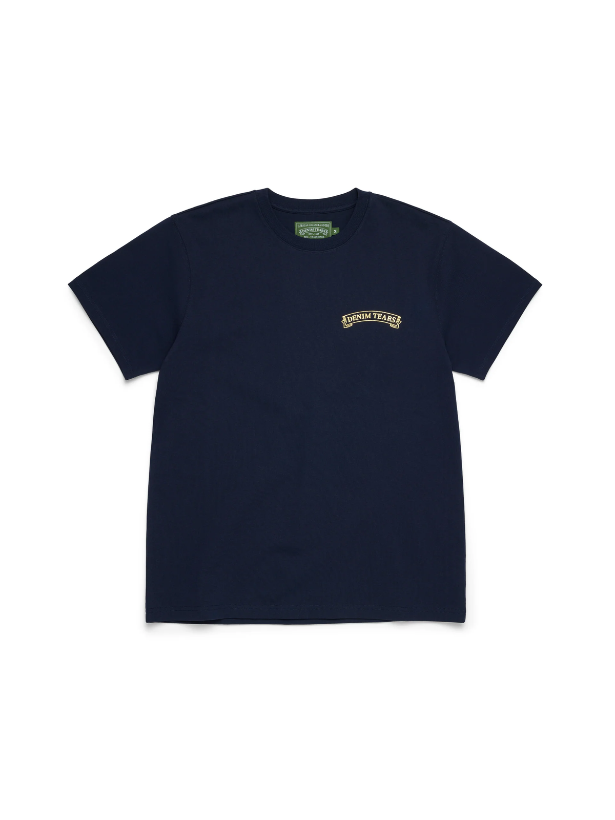 Denim Tears ADG Banner Tee Navy