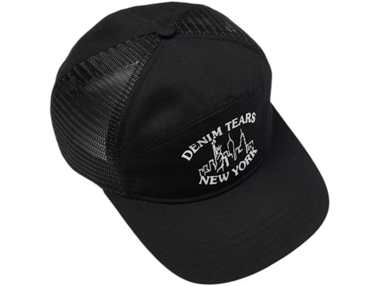 Denim Tears DT Skyline Cap Black