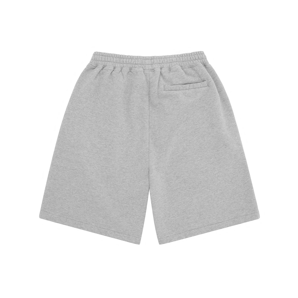 Corteiz Island Puff Print Sweatshort Heather Grey