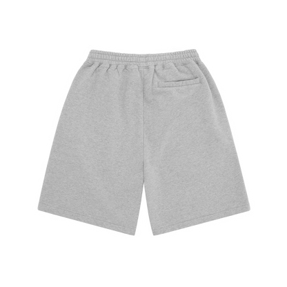Corteiz Island Puff Print Sweatshort Heather Grey