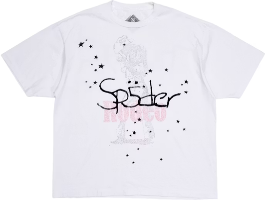 Travis Scott Cactus Jack x Sp5der Days Before Rodeo II Tee White