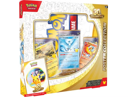 Pokémon TCG 2026 Mega Evolution 30th Celebration Poster Collection 🇬🇧